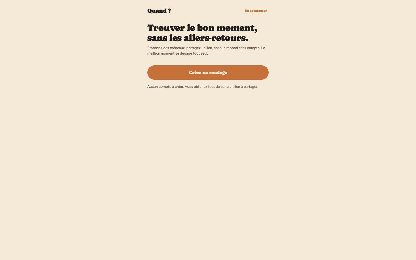 Capture de Quand ?